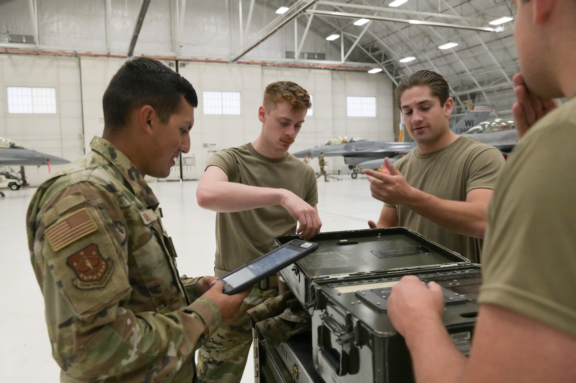 As the 115th Fighter Wing’s transition from the F-16 Fighting Falcon to the F-35 Lighting II continues, Airmen on base find themselves doing the jobs they have grown to love for the very last time. 

Airmen performing phase maintenance worked their final inspection on an F-16 during the drill weekend, May 13-14.