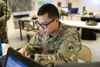 Army Reserve Soldiers from the U.S. Army Civil Affairs and Psychological Operations Command (Airborne) converge at the Military Training Center on Fort Leavenworth, Kansas in June, 2022 for Command Post Exercise – Functional (CPX-F) 22-02 to develop their functional expertise within Civil Affairs (CA), Psychological Operations (PSYOP) and Information Operations (IO) elements supporting a division and corps-level staff.