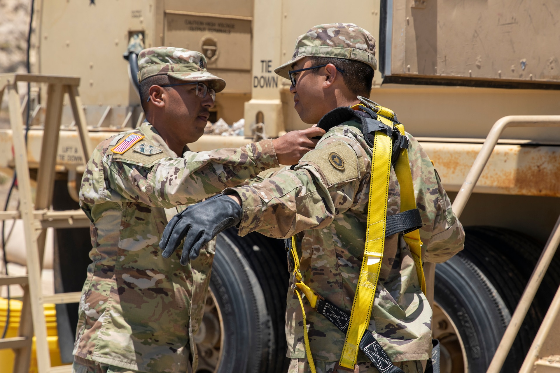 Army Reserve Soldiers train on water treatment procedures