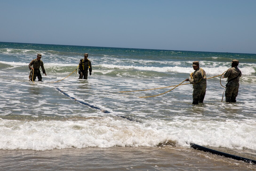 Army Reserve Soldiers train on water treatment procedures