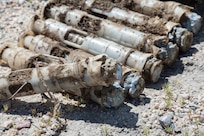The Utah Air National Guard Explosive Ordnance Disposal Squadron was tasked to execute an Emergency detonation of several depleted uranium rounds that had been compromised on June 23, 2022 at Tooele Army Depot, UT.