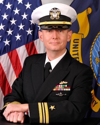 Lieutenant Commander James R. McCarty, Executive Officer, Naval Weapons Station Earle
