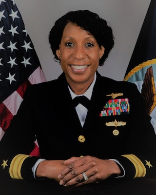 Rear Admiral Tracy Hines United States Navy BioDisplay   220630 N NO101 901.JPG