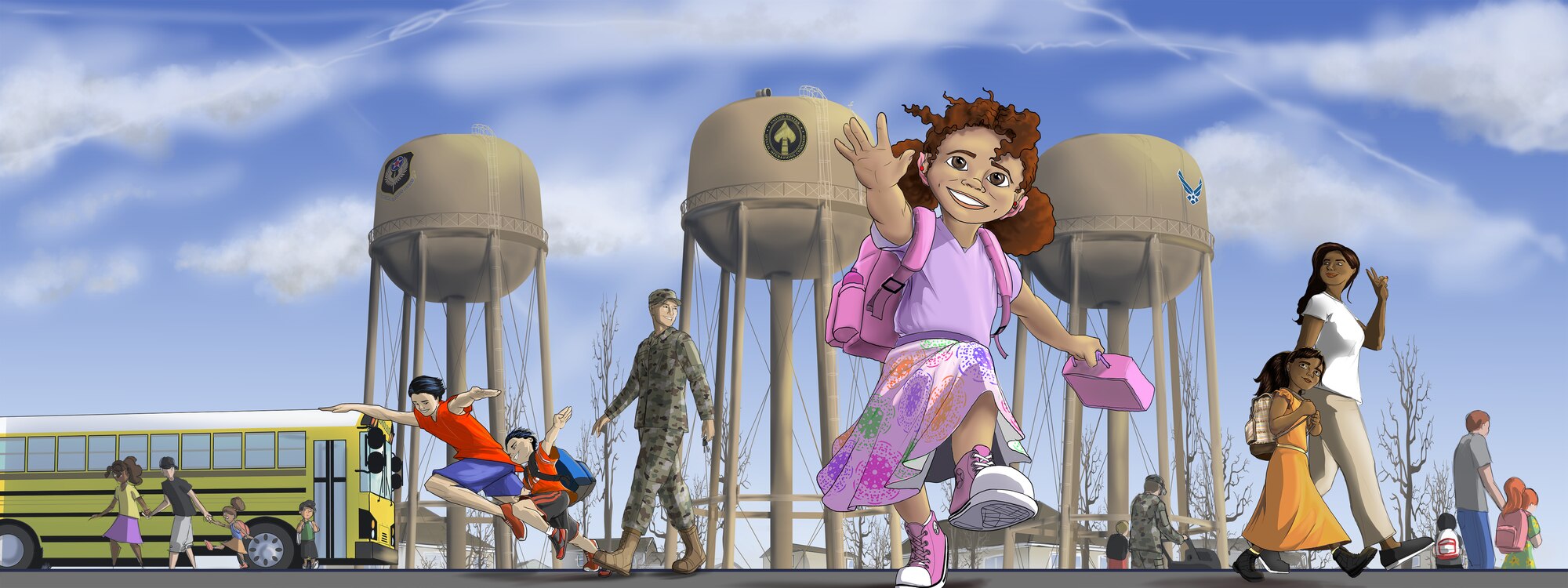 A graphic depiction of Cannon Air Force Base's Installation priority.