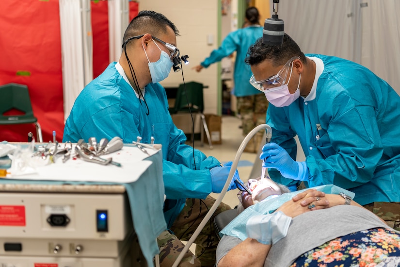 994th Dental Company delivers no-cost dental care to 1,500 people in Nueces County, Texas, as part of IRT