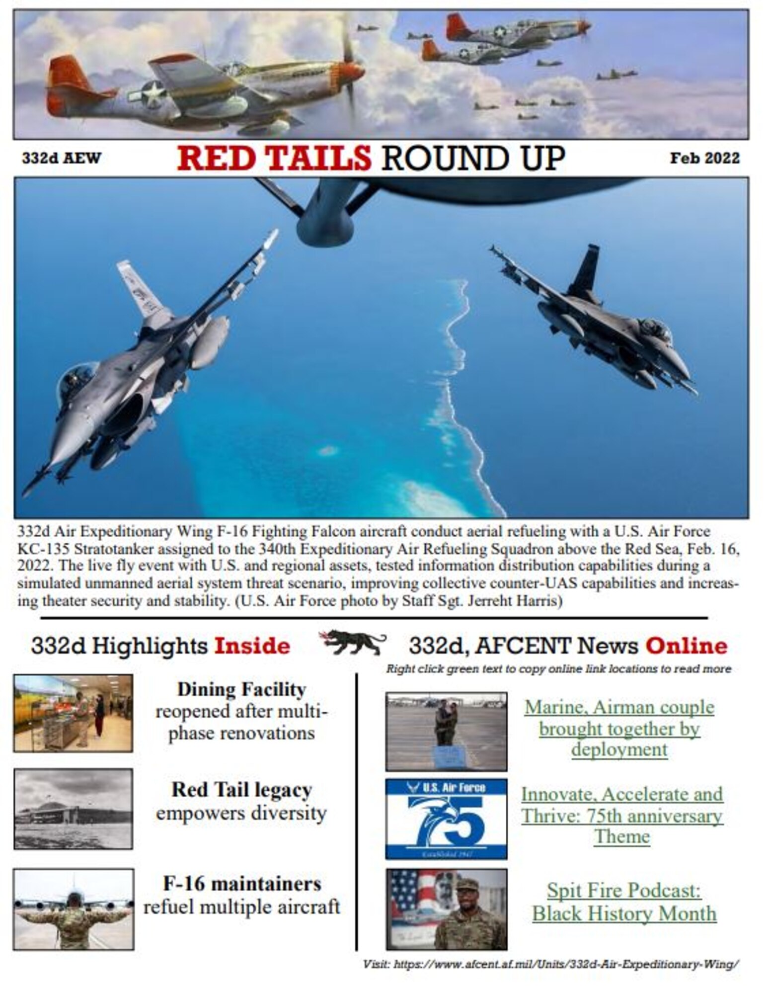 February 2022 Red Tail Round Up cover