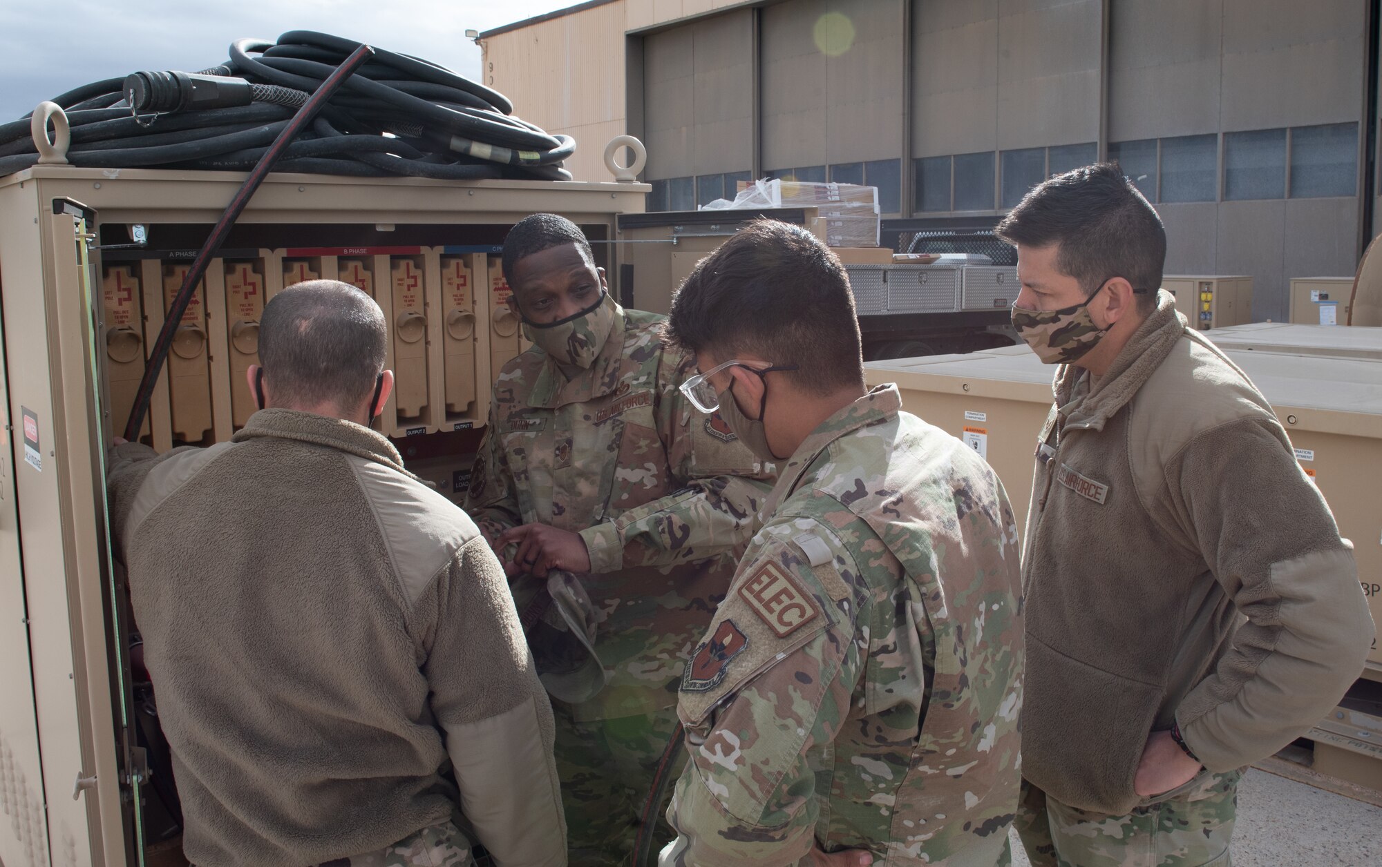 B.E.A.R Conducts Training With 49 CES