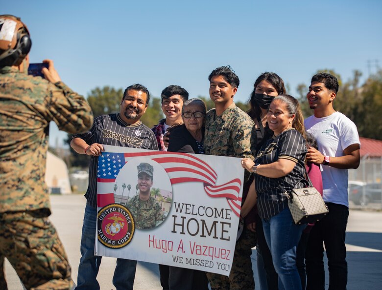 Marines return from deployment