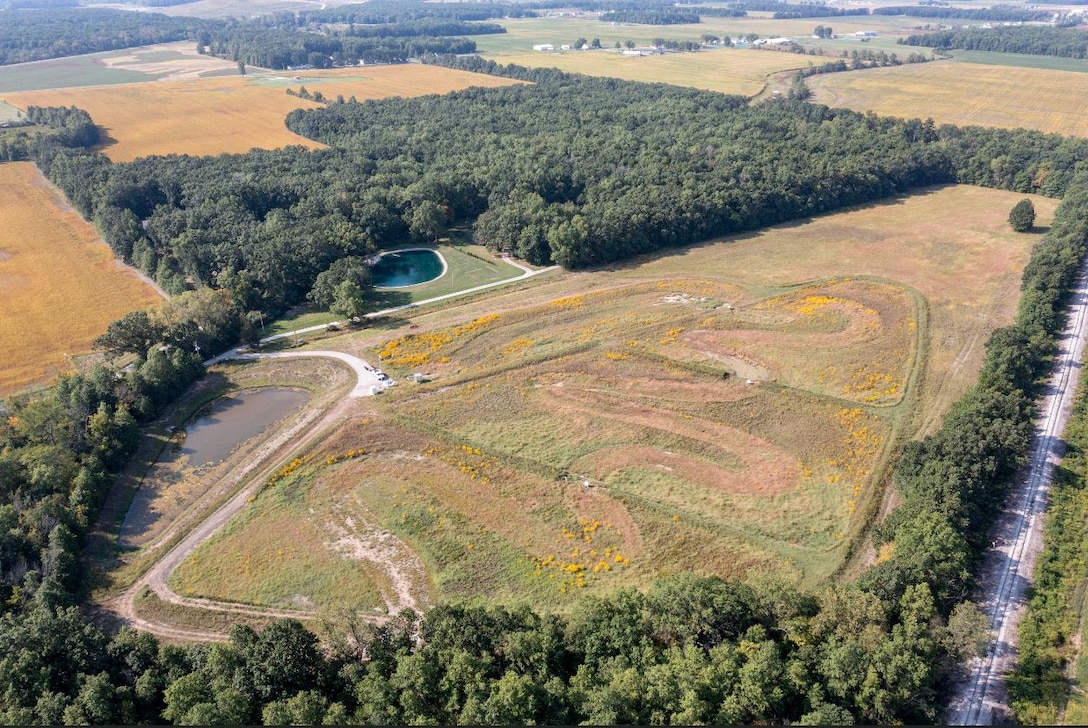 U.S. Army Corps of Engineers (USACE) and U.S. Army Engineer Research and Development Center (ERDC) researchers will use this 25-acre test site in Defiance, Ohio, to find solutions to non-point source pollution in the Great Lakes Basin. (U.S. Army Corps of Engineers photo)