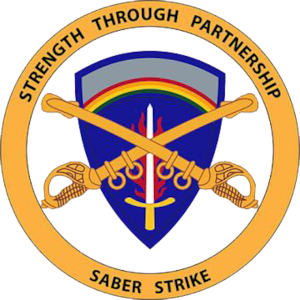 EXERCISE SABER STRIKE LOGO