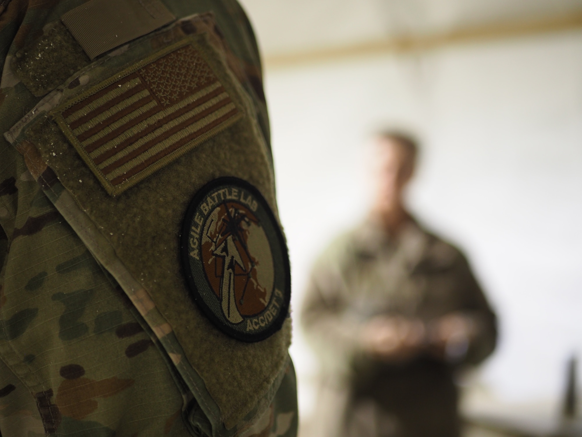 Photo of Air Combat Command Agile Battle Lab at a simulated austere location at Davis-Monthan Air Force Base