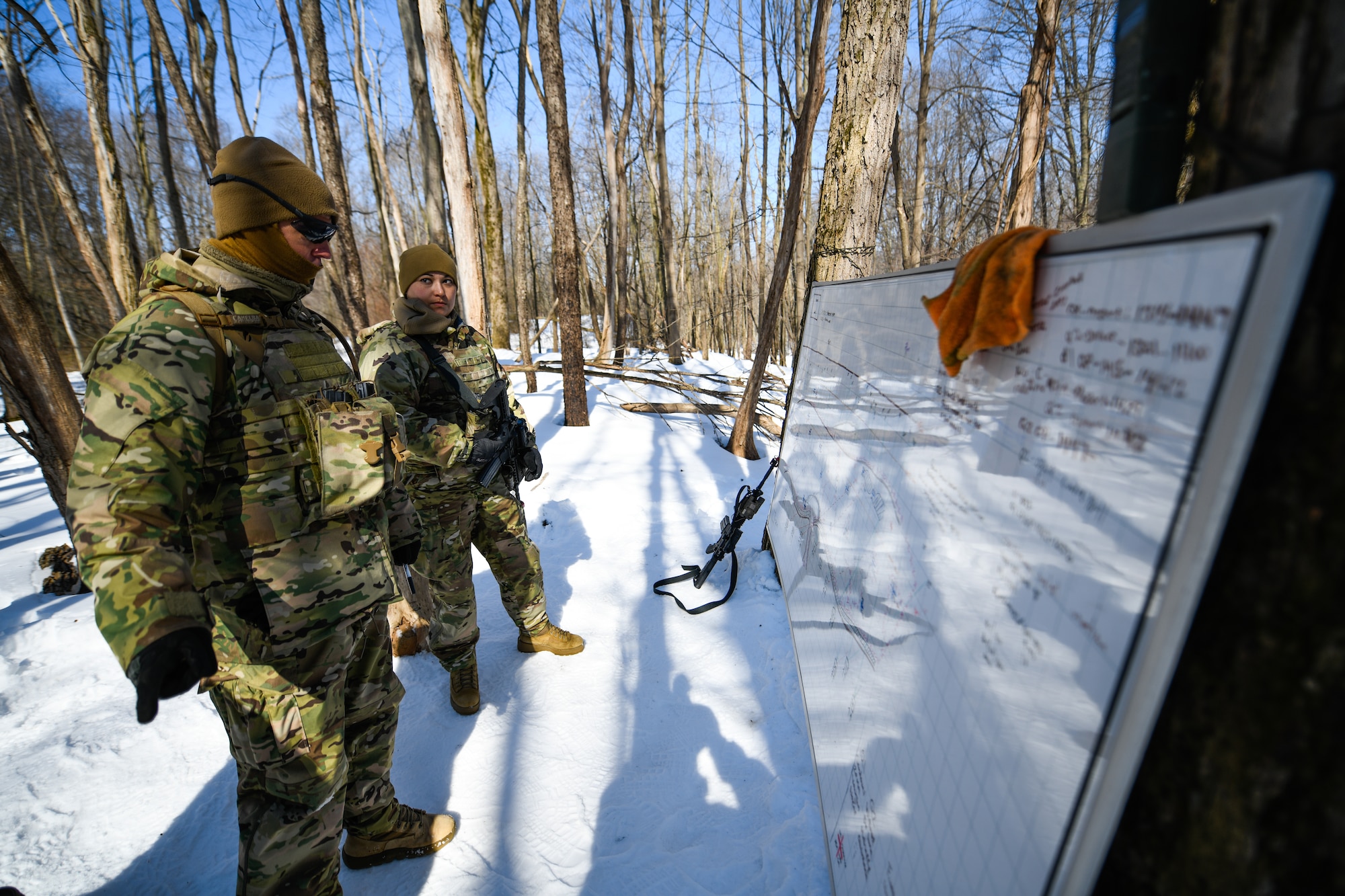 Members of the 926th Security Forces Squadron, based at Nellis Air Force Base, Nevada, completed the Integrated Defense Leadership Course, based at Youngstown Air Reserve Station, Ohio, in February, 2022.