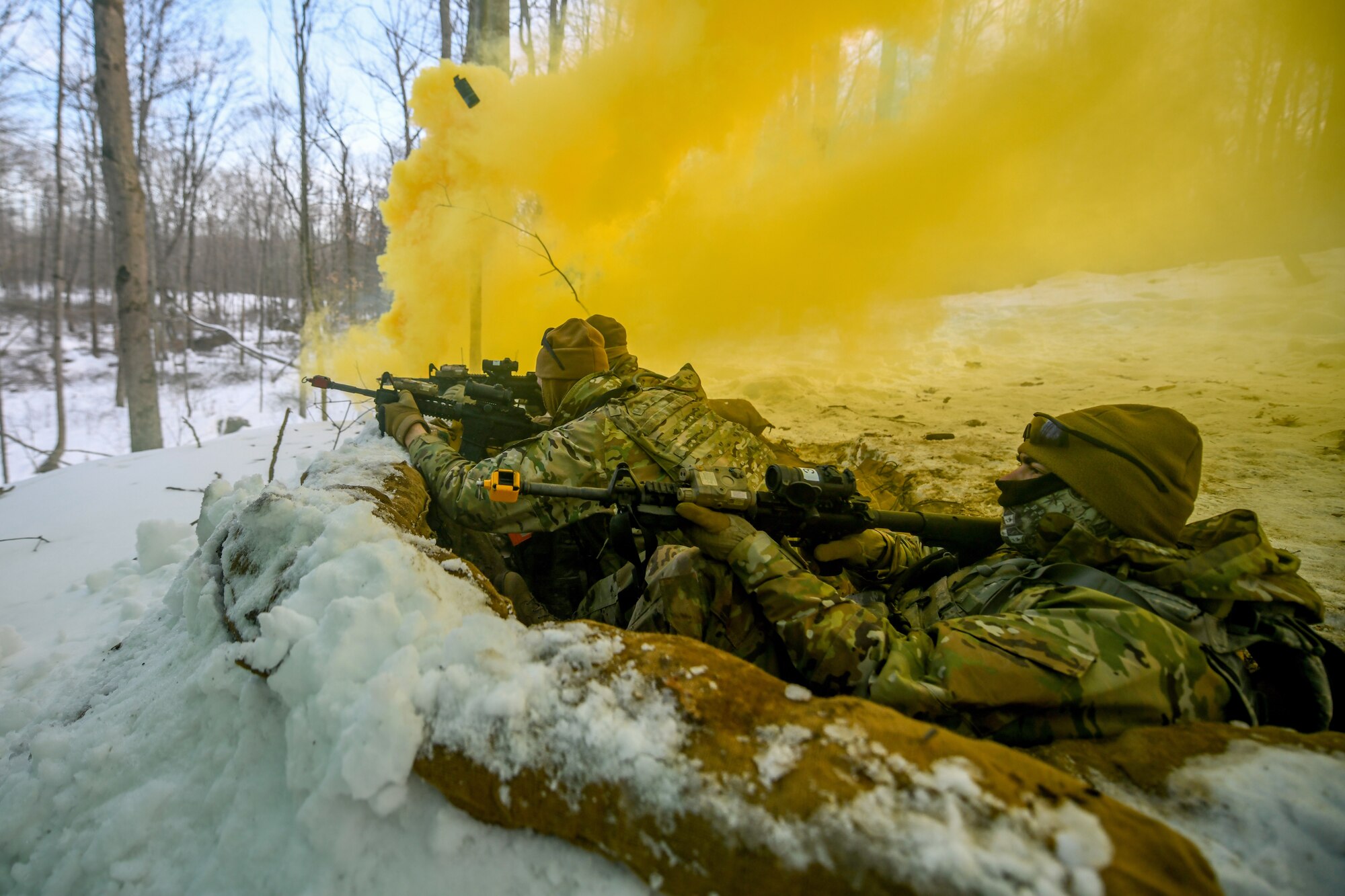 Members of the 926th Security Forces Squadron, based at Nellis Air Force Base, Nevada, completed the Integrated Defense Leadership Course, based at Youngstown Air Reserve Station, Ohio, in February, 2022.