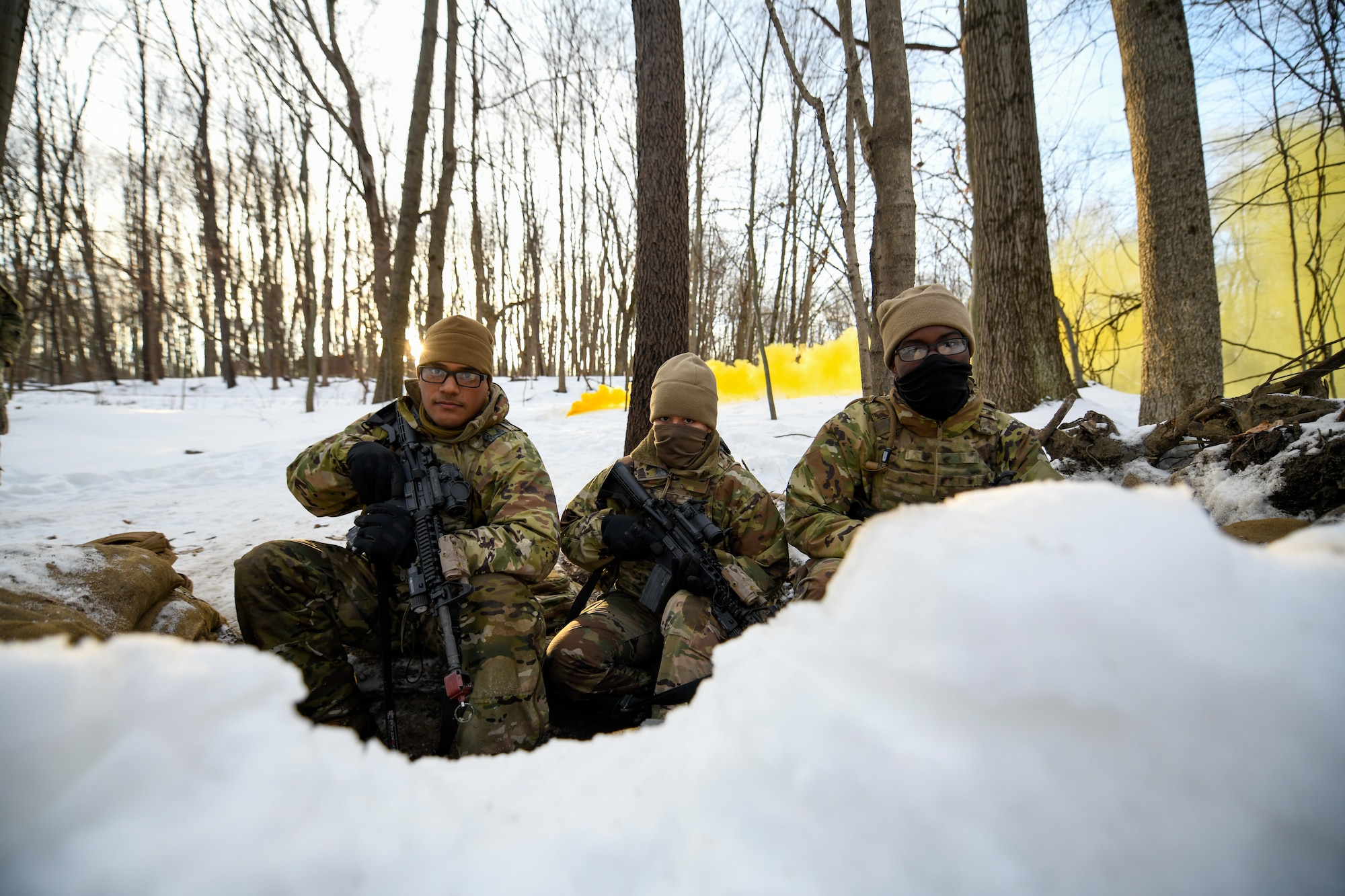 Members of the 926th Security Forces Squadron, based at Nellis Air Force Base, Nevada, completed the Integrated Defense Leadership Course, based at Youngstown Air Reserve Station, Ohio, in February, 2022.