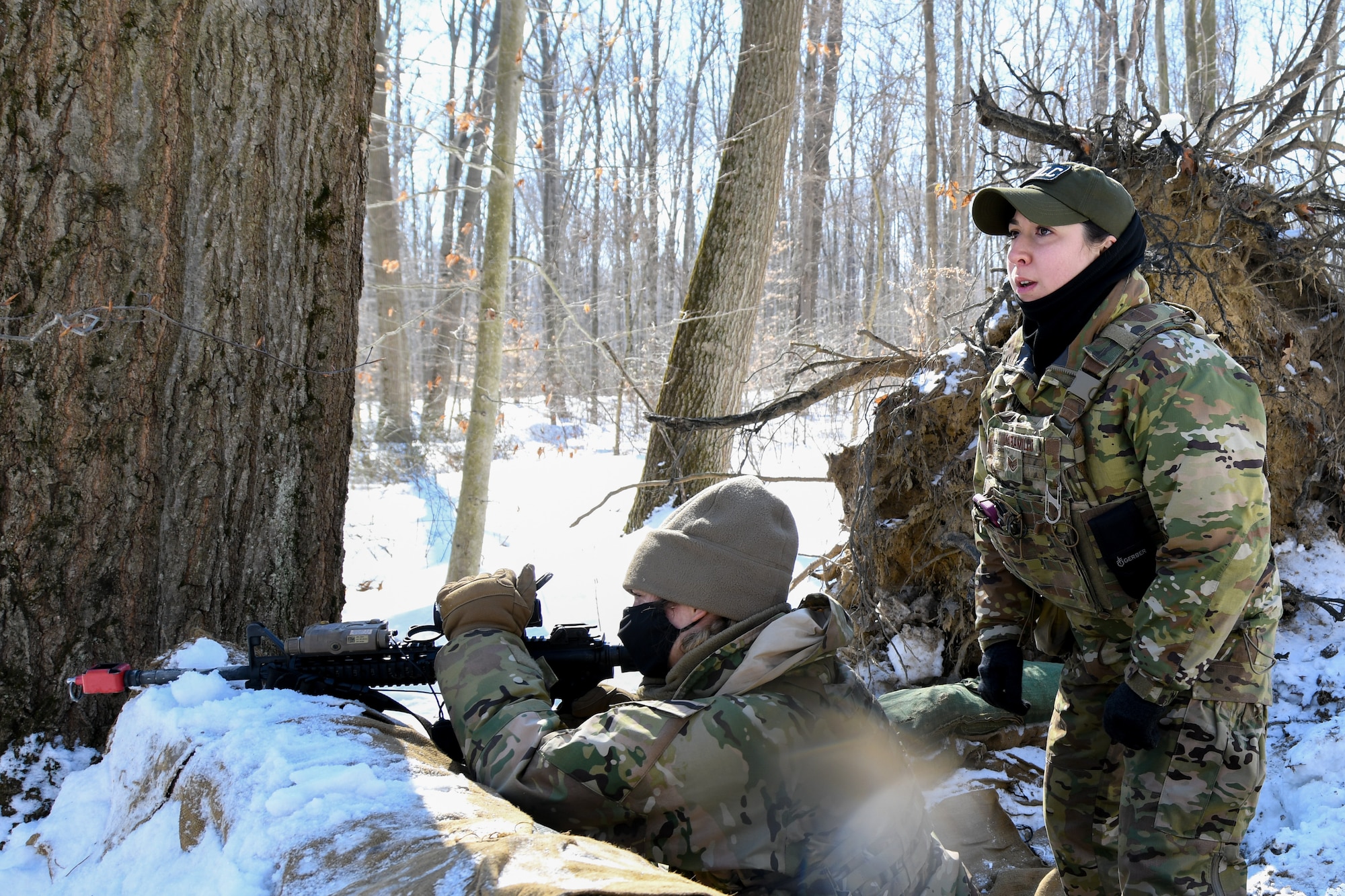 Members of the 926th Security Forces Squadron, based at Nellis Air Force Base, Nevada, completed the Integrated Defense Leadership Course, based at Youngstown Air Reserve Station, Ohio, in February, 2022.