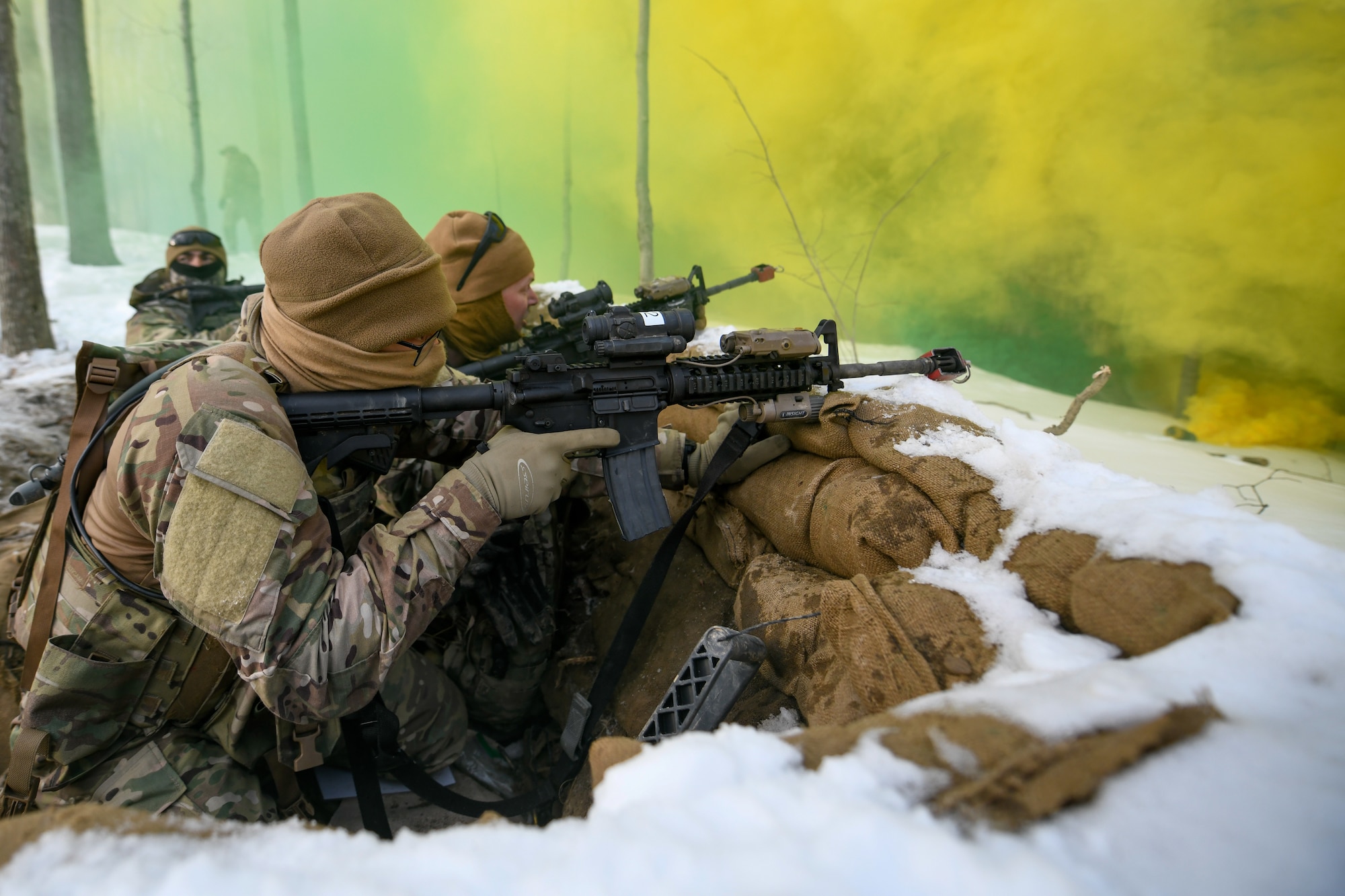 Members of the 926th Security Forces Squadron, based at Nellis Air Force Base, Nevada, completed the Integrated Defense Leadership Course, based at Youngstown Air Reserve Station, Ohio, in February, 2022.