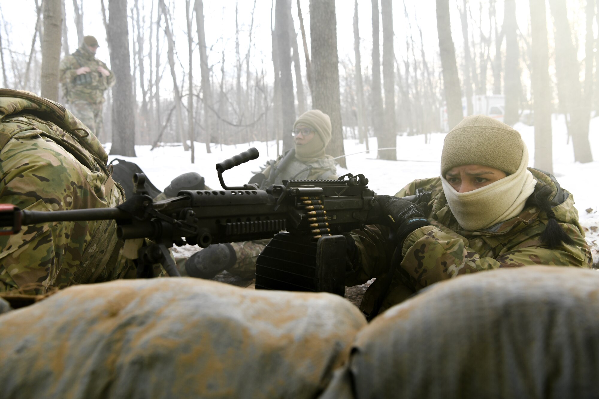 Members of the 926th Security Forces Squadron, based at Nellis Air Force Base, Nevada, completed the Integrated Defense Leadership Course, based at Youngstown Air Reserve Station, Ohio, in February, 2022.