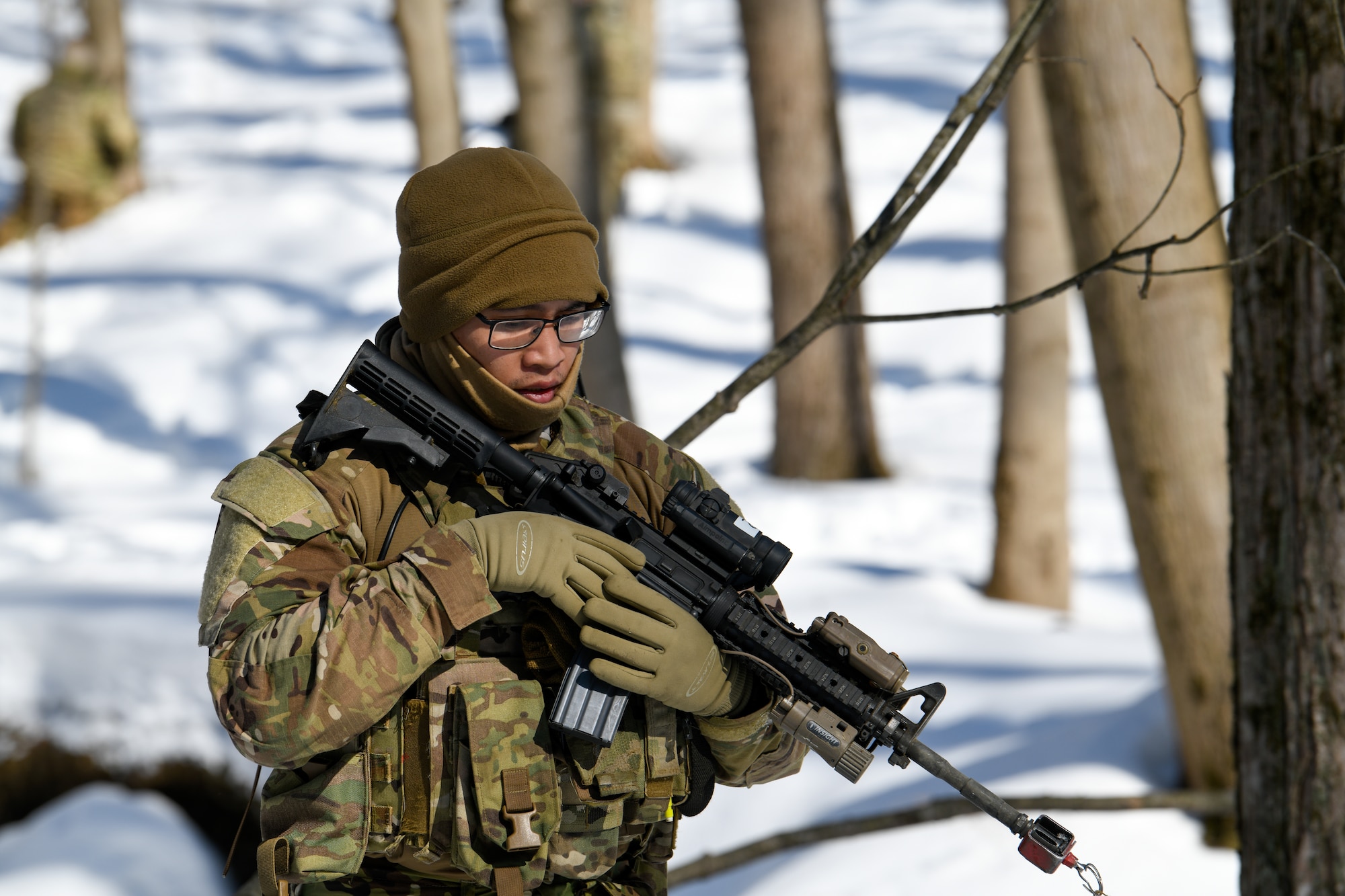 Members of the 926th Security Forces Squadron, based at Nellis Air Force Base, Nevada, completed the Integrated Defense Leadership Course, based at Youngstown Air Reserve Station, Ohio, in February, 2022.