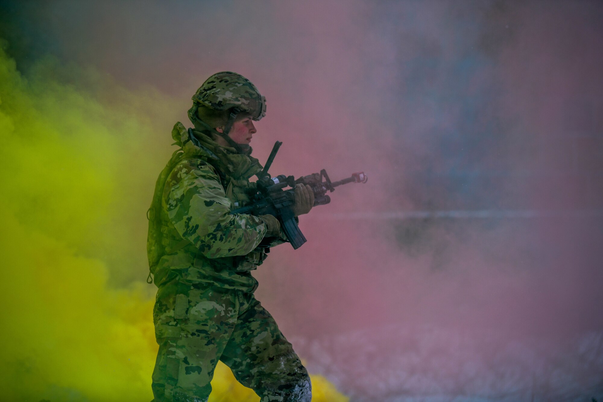 Members of the 926th Security Forces Squadron, based at Nellis Air Force Base, Nevada, completed the Integrated Defense Leadership Course in February 2022. The course is based at Youngstown Air Reserve Station, Ohio, and makes use of Camp James A. Garfield Joint Military Training Center, Ohio.