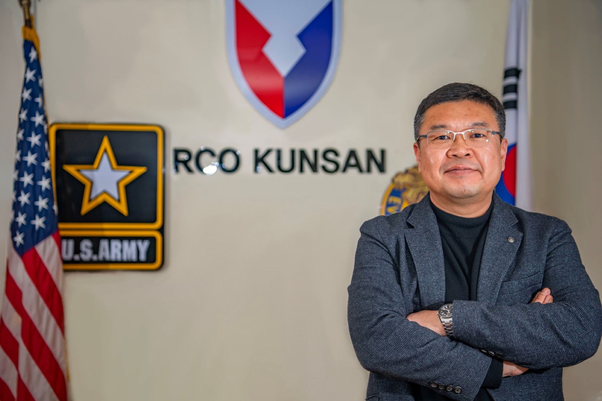 Korean National poses for a photo