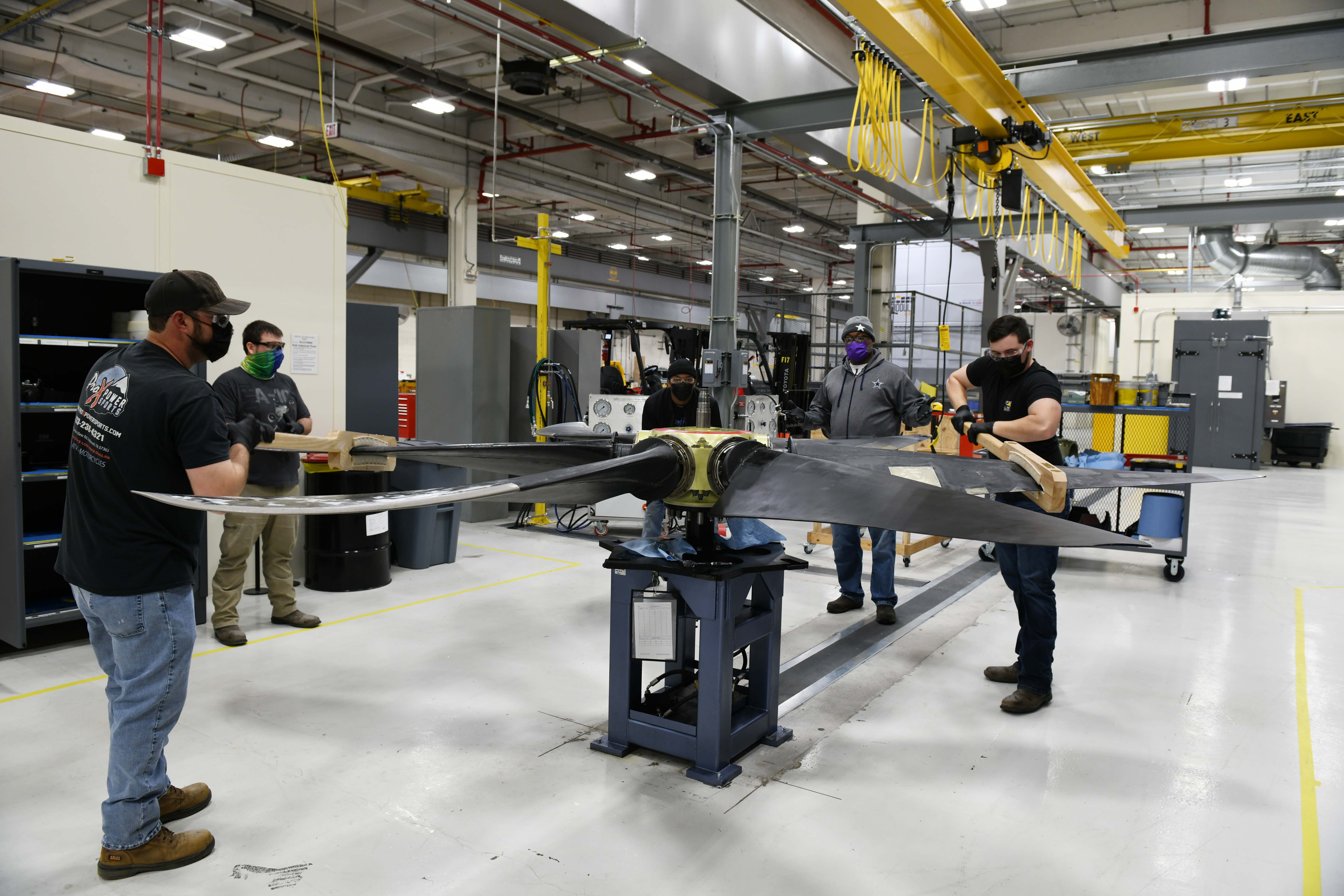 WRALC opens new C130J aircraft propeller repair facility > Air Force