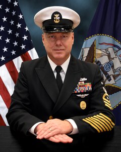 CMDCM Dylan Inger, Command Master Chief, Program Executive Office, Ships