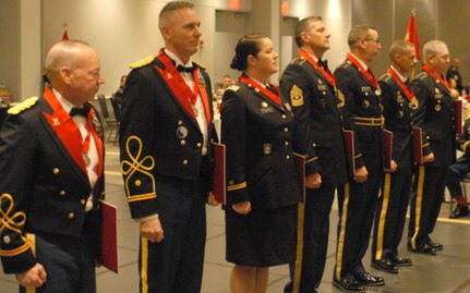 Virginia Guard field artillery Soldiers gather for Saint Barbara’s Day celebration