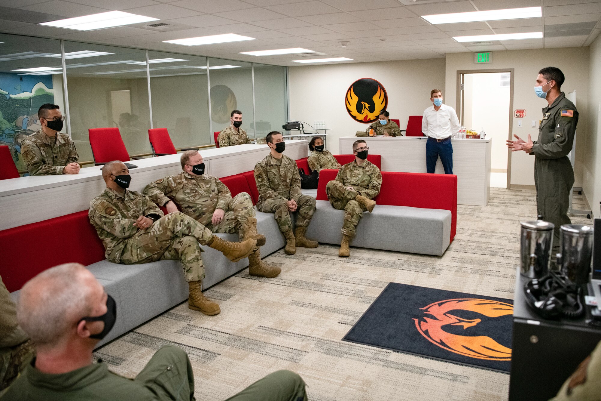 Lt. Gen. Richard W. Scobee, Chief of the Air Force Reserve Command and Commander of the Air Force Reserve, and Chief Master Sgt. Timothy C. White Jr., Senior Enlisted Advisor to the Chief of Air Force Reserve and Command Chief Master Sergeant of Air Force Reserve Command, visit Travis Air Force Base, Feb. 11 through 13, 2022