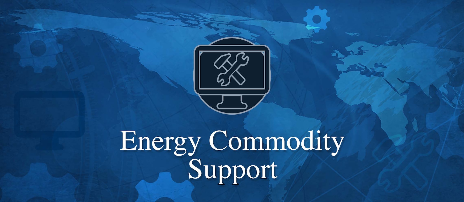 Banner graphic for Energy Commodity Support application