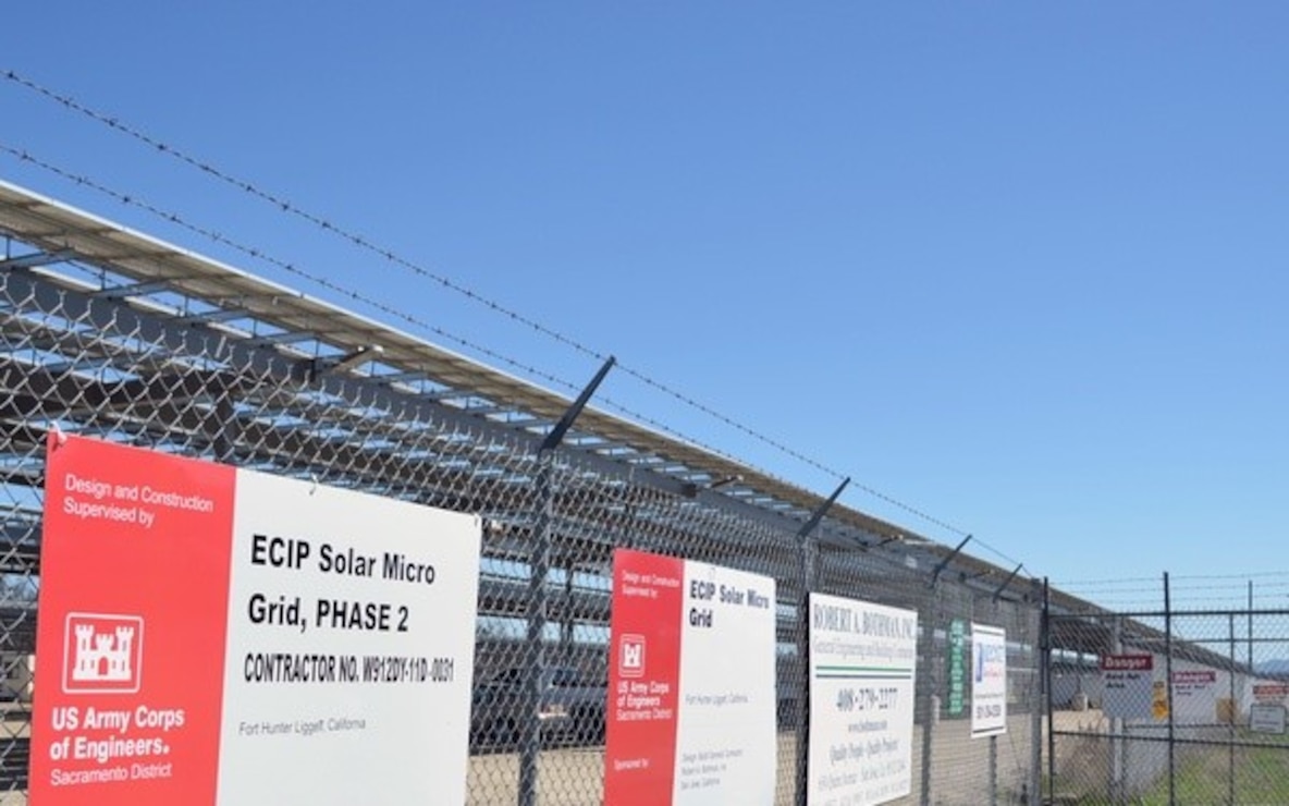USACE Solar Project in Sacramento District's AOR