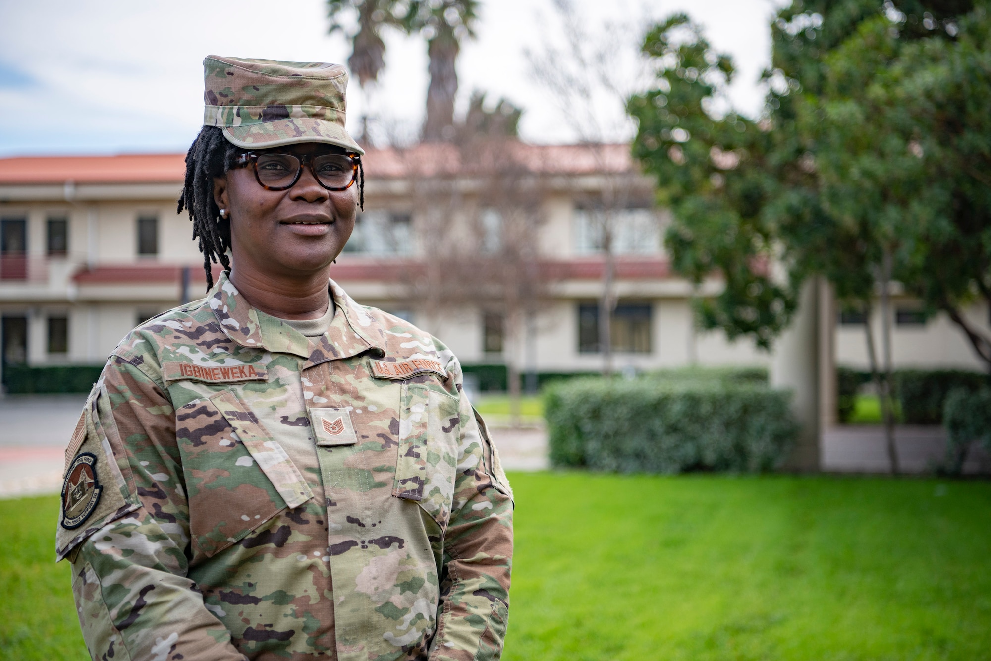 TSgt. Alexander Igbineweka, noncommissioned officer in charge with the force support management function, 349 MSG, has been recognized as a team player and has been awarded several and recognized as a prominent contributor to the mission.