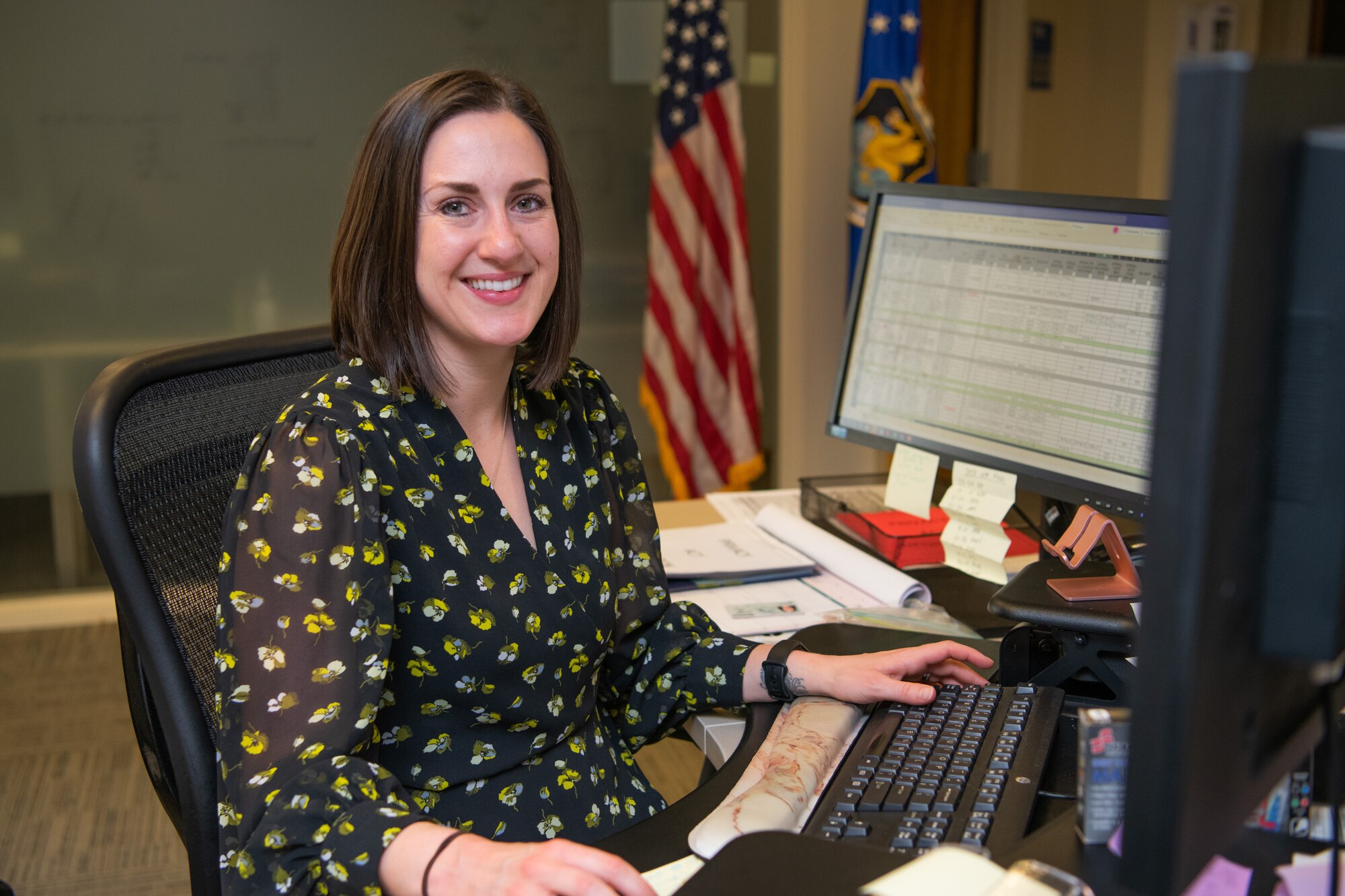 Ms. Shannon Scannon, management support specialist with the 349th MSG as lead administrator, has been the recipient of the 349 MSG Civilian Category II of the year 2021.