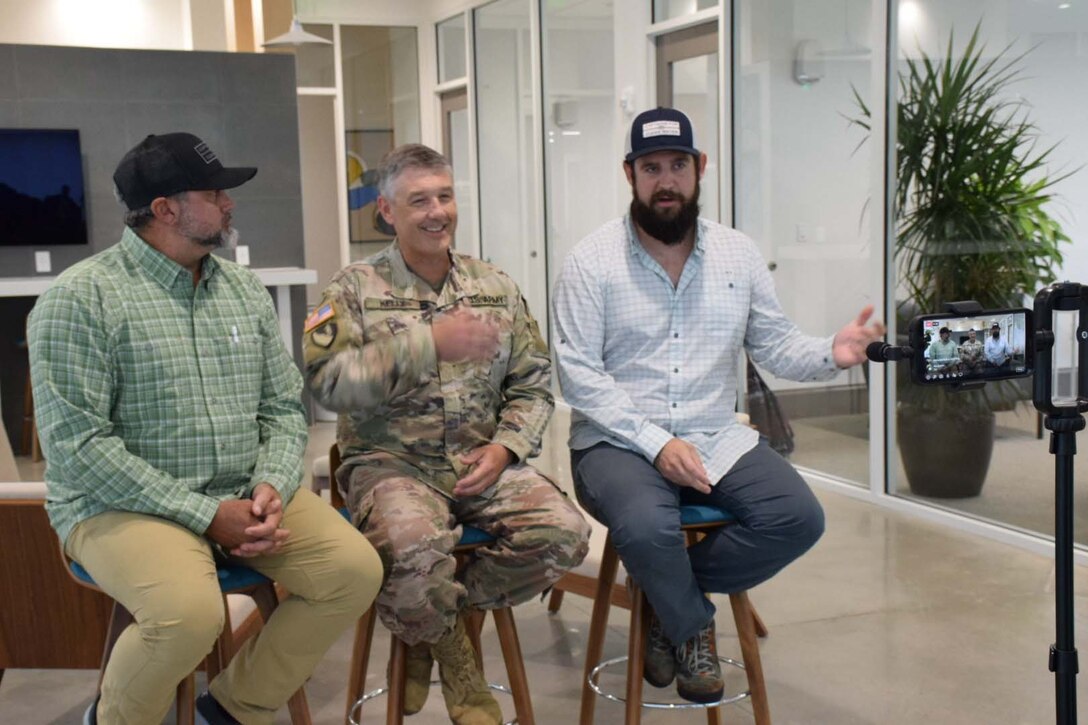 Col. Andrew Kelly, commander of the Jacksonville District of the U.S. Army Corps of Engineers, joined Captains For Clean Water  director of outreach and engagement, Capt. Chris Wittman, and Executive Director Capt. Daniel Andrews for a live streamed interview during a visit to Fort Myers on July 26 to discuss the Lake Okeechobee System Operating Manual.