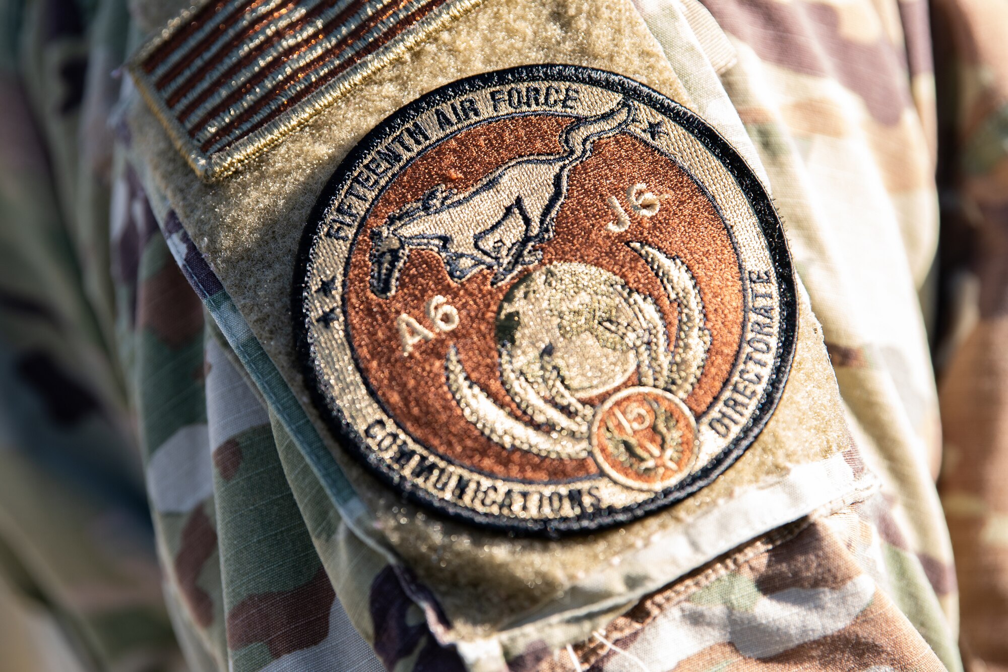 A patch on a uniform