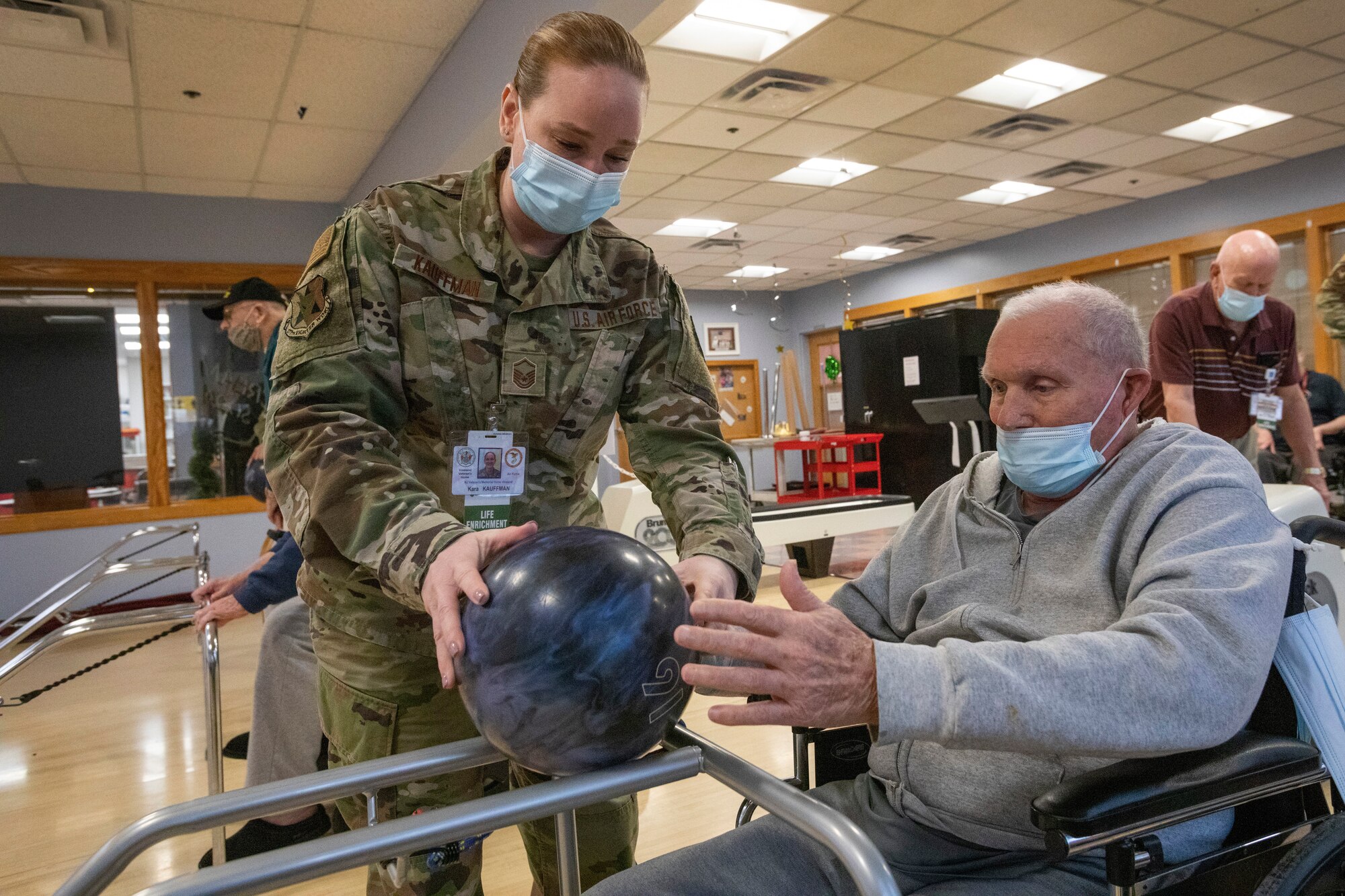 More than 70 New Jersey National Guard Soldiers and Airmen are serving as certified nursing assistants and in Food Services, Infection Control, Information Technology, Life Enrichment, Logistics, and COVID-19 Testing.