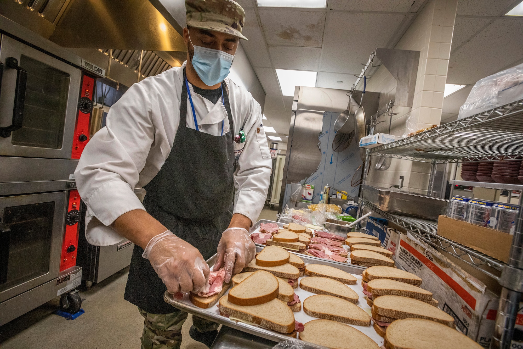 More than 70 New Jersey National Guard Soldiers and Airmen are serving as certified nursing assistants and in Food Services, Infection Control, Information Technology, Life Enrichment, Logistics, and COVID-19 Testing.