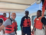 Capt. Gregory Duncan on assignment in Haiti