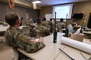 Defenders conducting training at Camp Guernsey