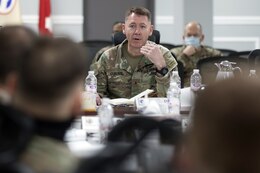 general officer speaks at SHARP summit