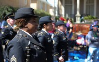 313th Army Band performed in Mardi Gras 2022 parade