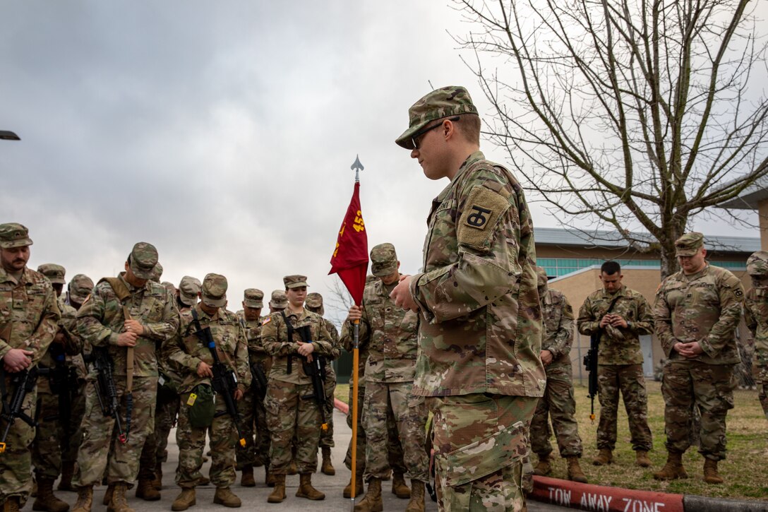 453rd Cargo Transfer Company mobilization ceremony