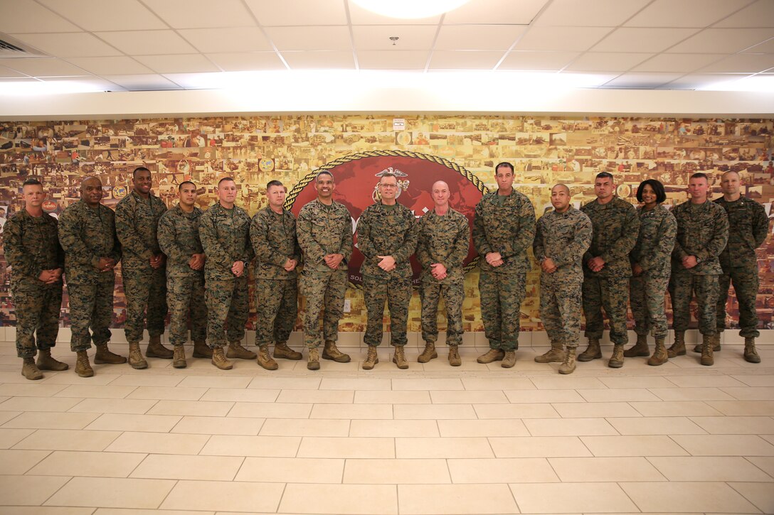 Marine Corps Logistics Command Commander's Conference Group Photograph held March 2, Marine Corps Logistics Base Albany, Ga.