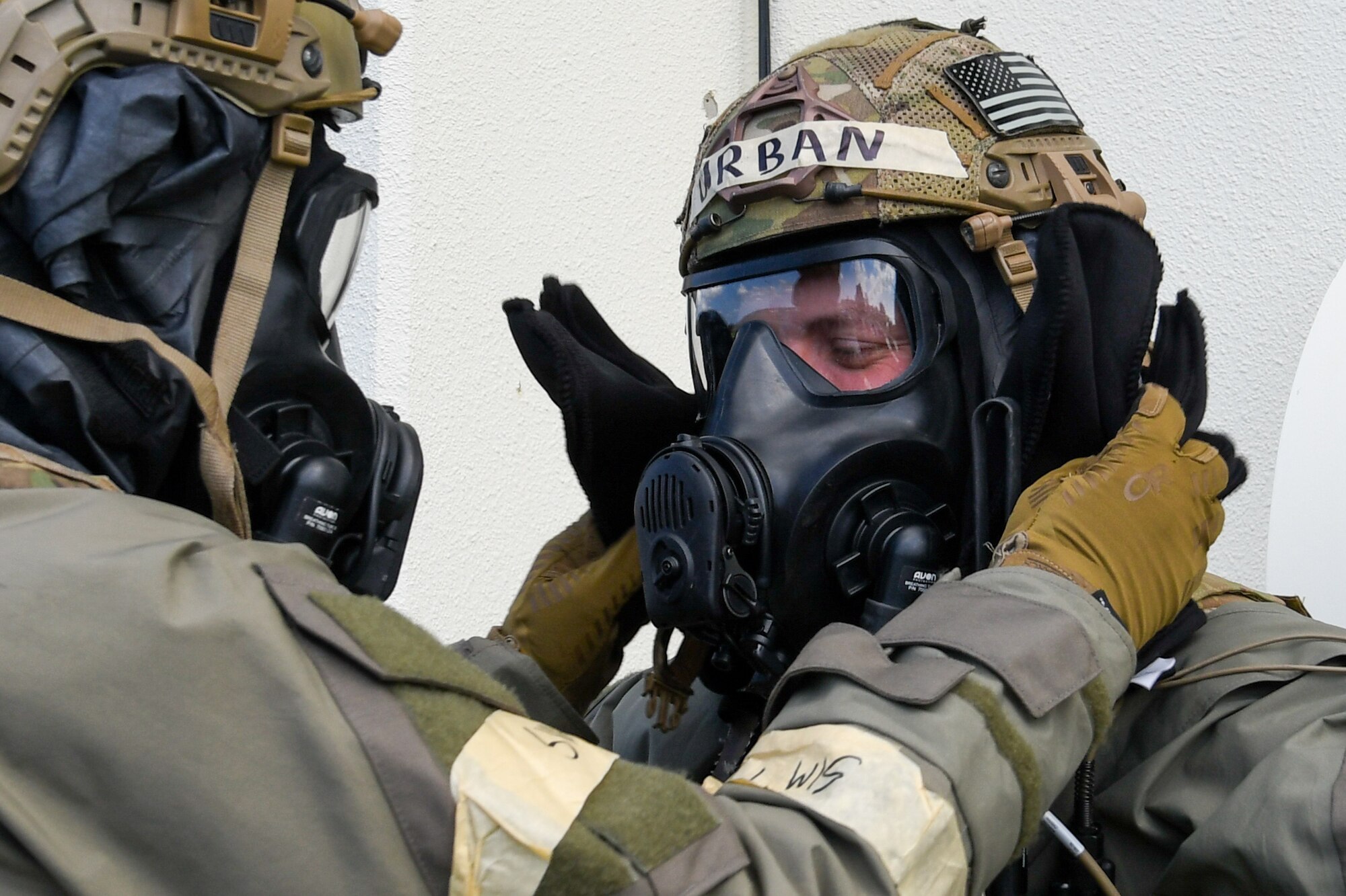 Photo of decontamination.