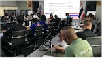 DTRA instructors guided an open discussion on the similarities and differences between the U.S. and Thai national preparedness systems