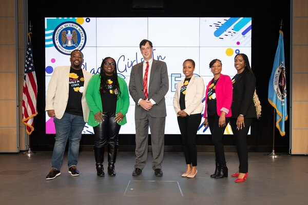 National Security Agency Director Rob Joyce meets with the Black Girls in Cyber advisory board.