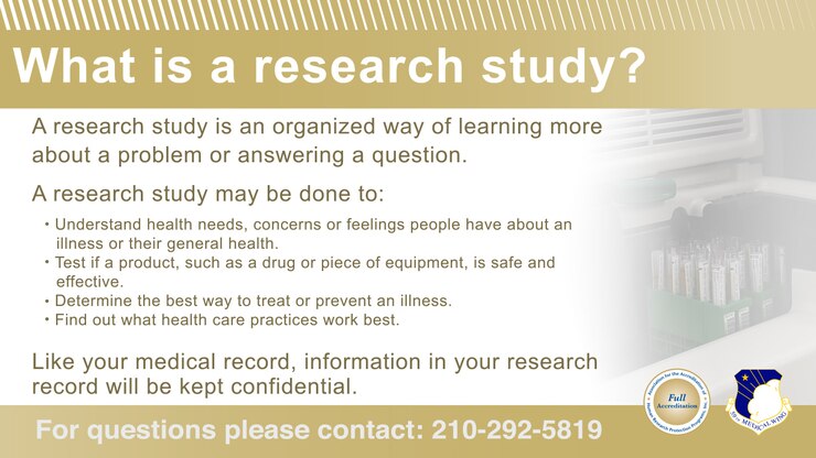 Research Study Information.