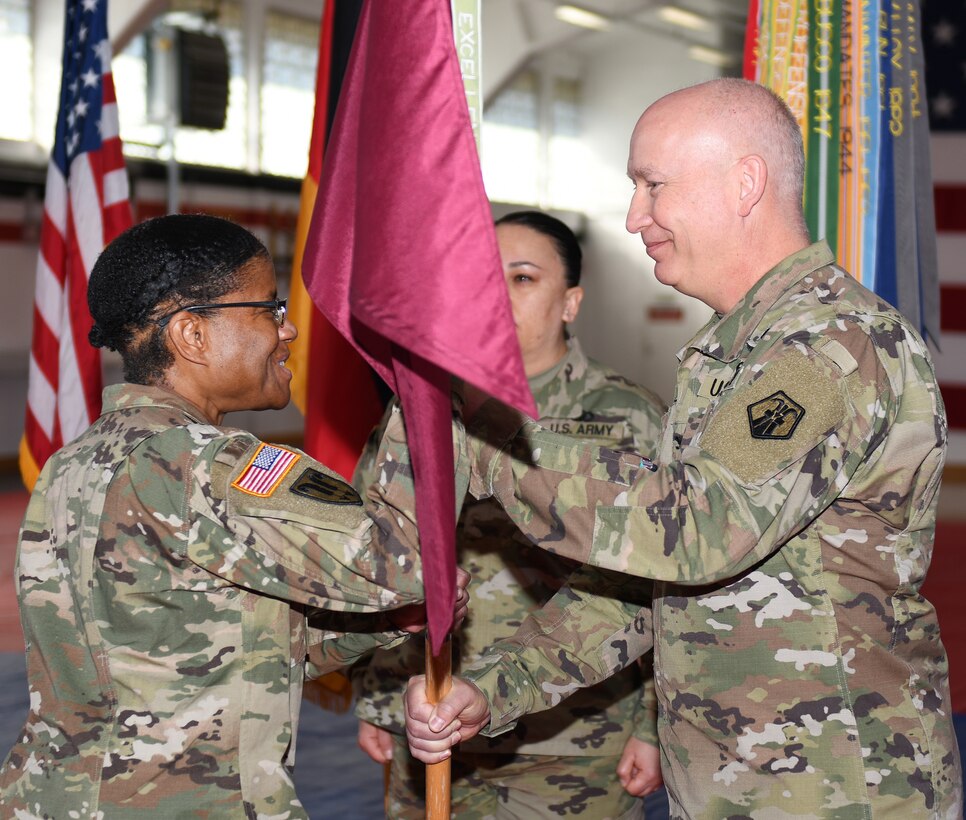 Medical Support Unit-Europe Change of Command Ceremony