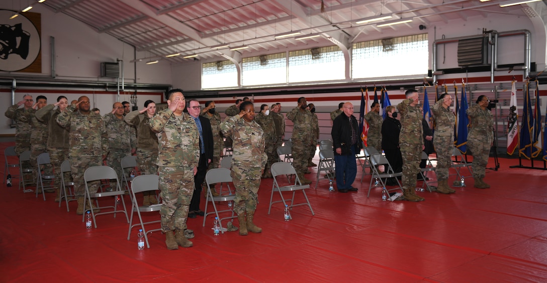 Medical Support Unit-Europe Change of Command Ceremony