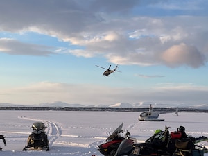 Alaska Air National Guard Airmen partner with Alaska State Troopers, Coast Guard to rescue 5 plane crash victims at Lake Iliamna