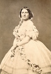 Vintage photograph of Miss. Harriet Lane, niece of James Buchanan, 15th President of the United States and the White House’s first First Lady. (Wikipedia)